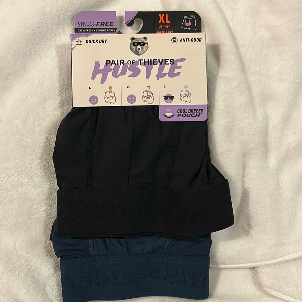 PAIR OF THE THIEVES  HUSTLE SIZE XL. 2 PACK